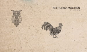 Zeit urbar machen. (G. C. Lichtenberg)